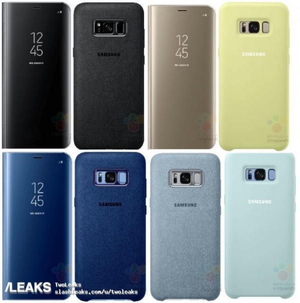 Опубликованы изображения и цены аксессуаров Samsung Galaxy S8