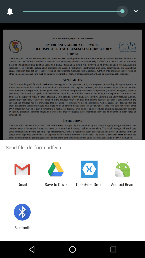 Отправка файлов в приложение Xamarin.Forms. Часть 2 - 3