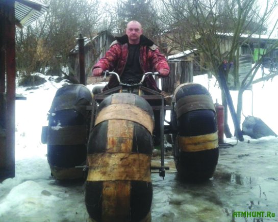 Черниговский егерь собрал уникальный «внедорожник» из старых запчастей