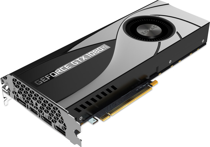 Модель GTX 1080 Ti Blower (ZT-PT10810B-10P)