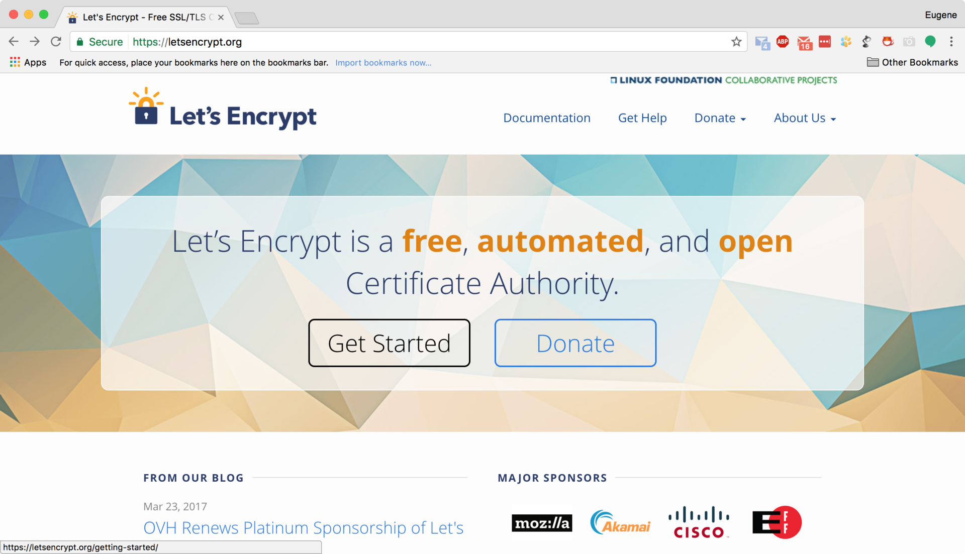 Letsencrypt. Let's encrypt. Https letsencrypt org