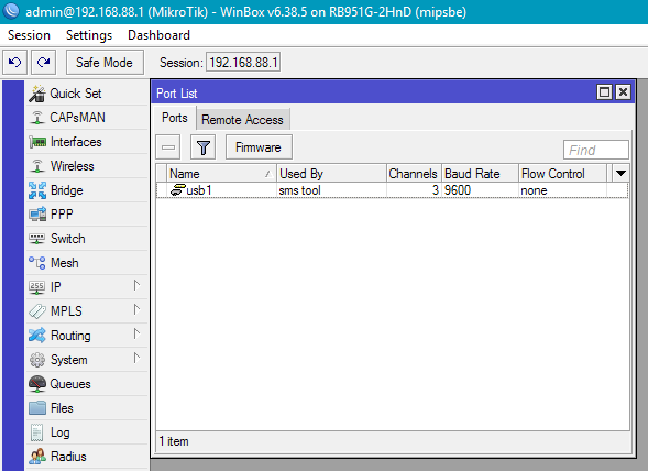 Организация HotSpot на оборудовании MikroTik с авторизацией через SMS - 7 Организация HotSpot на оборудовании MikroTik с авторизацией через SMS - 7