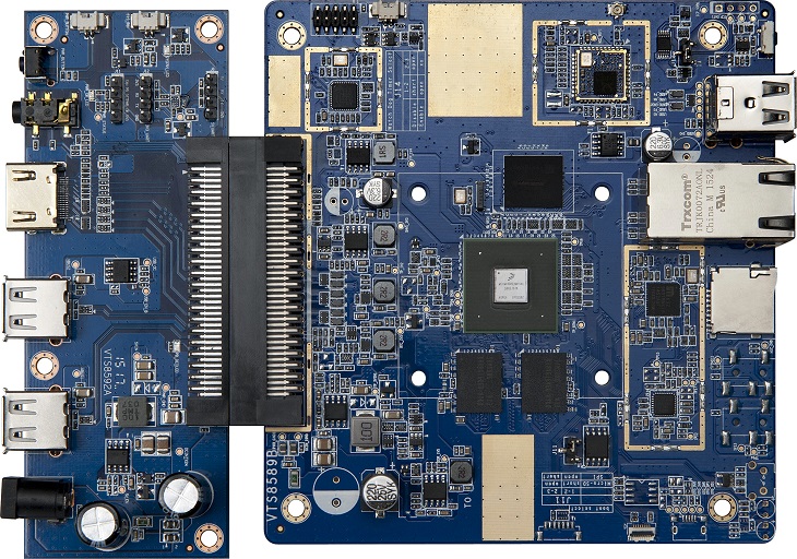 Плата VIA VTS-8589 базируется на SoC NXP