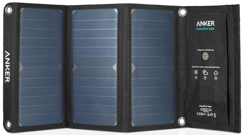 Солнечную энергию — в каждый рюкзак. Обзор зарядного устройства Anker Solar Charger 21Вт - 5 Солнечную энергию — в каждый рюкзак. Обзор зарядного устройства Anker Solar Charger 21Вт - 5