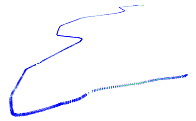 Автопилот своими силами. Часть 1 — набираем обучающие данные - 4 SLAM trajectory only example