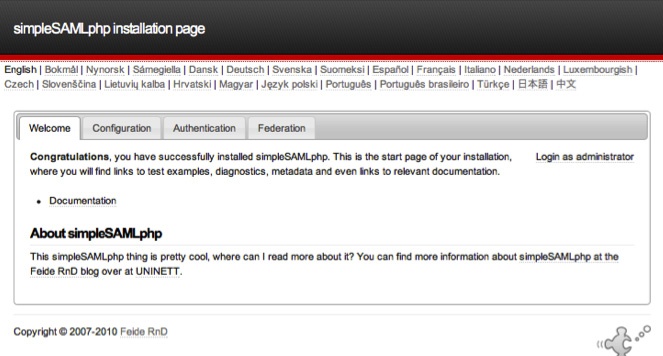 SimpleSamlPHP