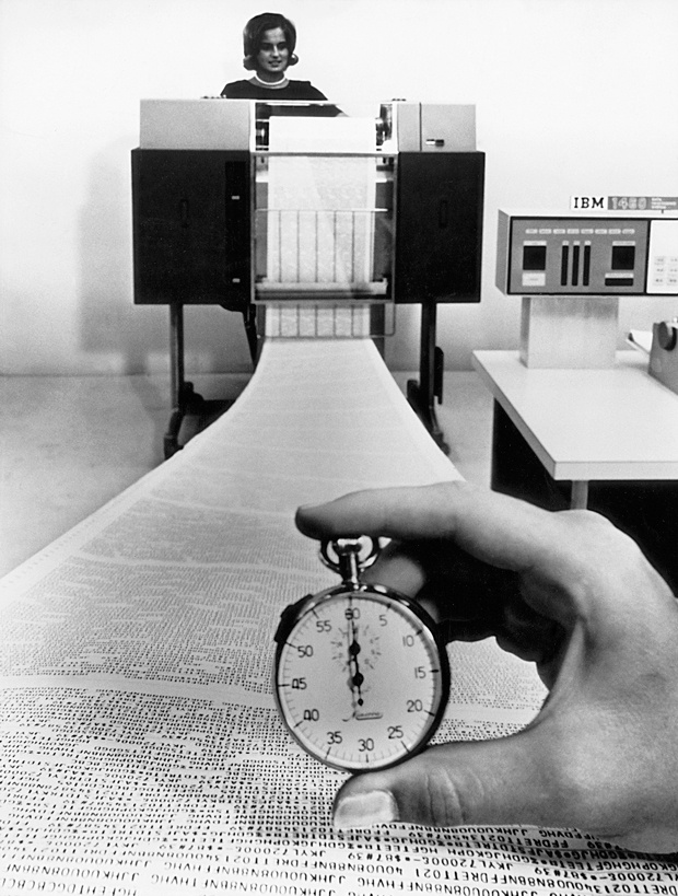 Как принтер IBM 1403 печатал в 1963 году 1100 строк в минуту? Секрет в электромагнитных молоточках - 3