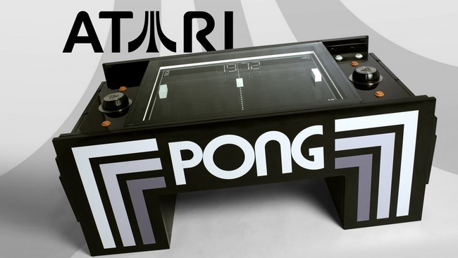 Кофейный столик со встроенной игрой Pong предлагается за $1100