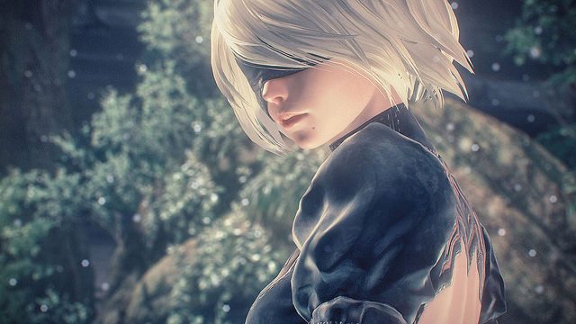 Дизайн персонажа 2B для игры Nier: Automata - 2 Дизайн персонажа 2B для игры Nier: Automata - 2