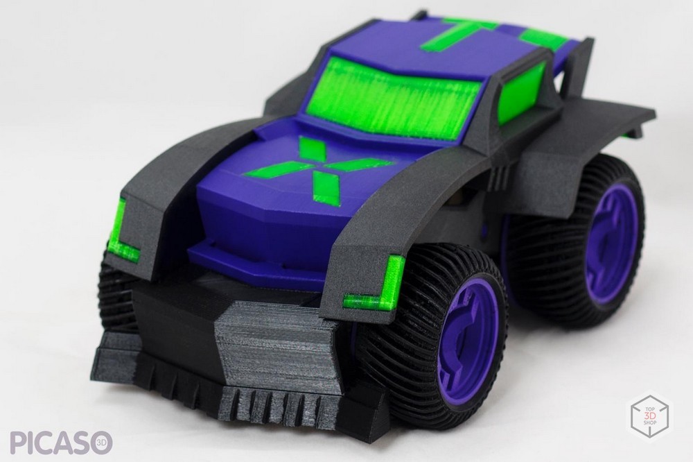 Как печатает Picaso 3D Designer X Pro - 3