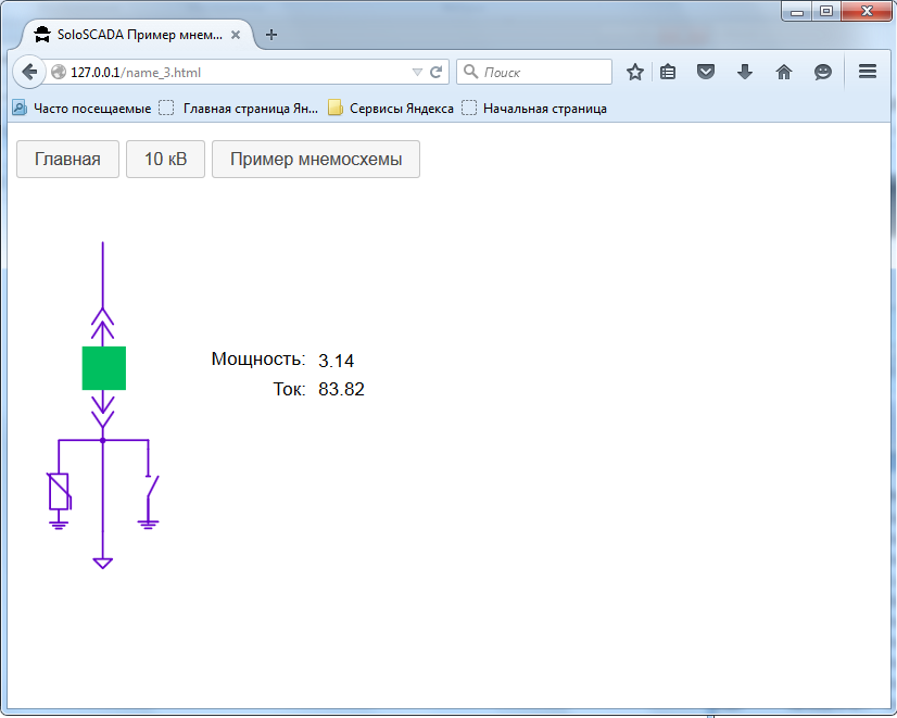 Первые шаги к Web SCADA-системе. Оживляем мнемосхему в браузере с помощью AngularJS - 2