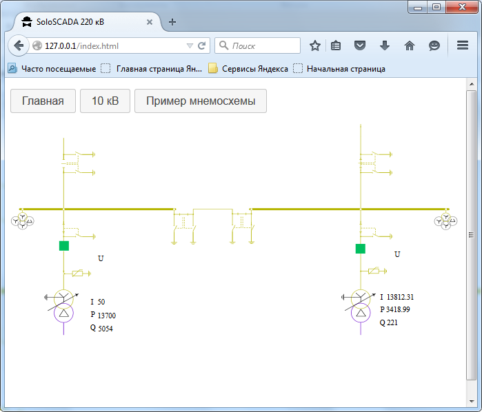 Первые шаги к Web SCADA-системе. Оживляем мнемосхему в браузере с помощью AngularJS - 4