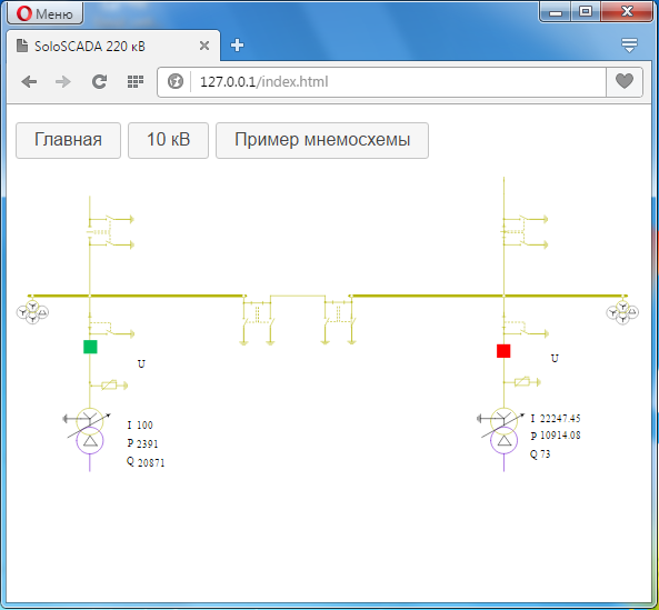 Первые шаги к Web SCADA-системе. Оживляем мнемосхему в браузере с помощью AngularJS - 5