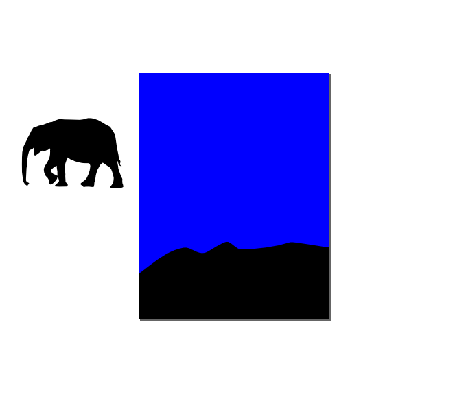 Inkscape в действии: закат со звездами - 4 Inkscape в действии: закат со звездами - 4