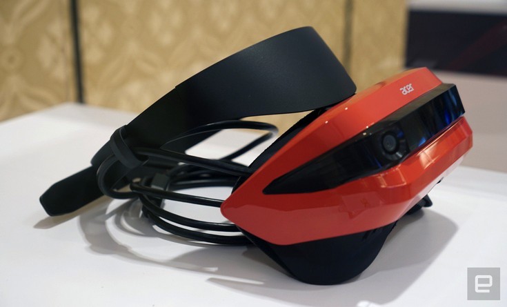 Microsoft показала гарнитуру VR производства Acer, которая будет стоить около 300 долларов - 2 Потребительские гарнитуры VR под эгидой Microsoft стоит ожидать к концу года
