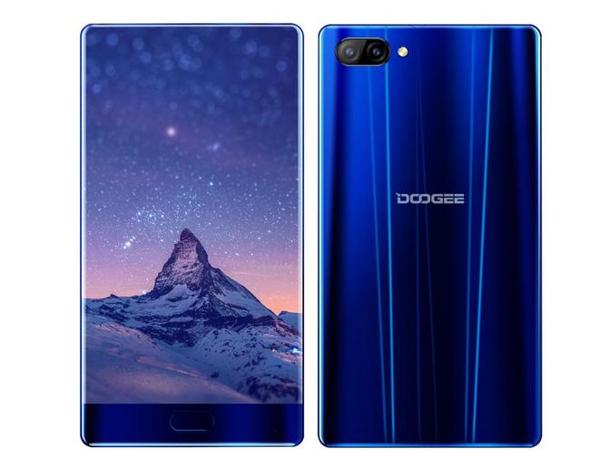 Doogee, копируя смартфон Xiaomi Mi Mix, не стеснялась позаимствовать не только дизайн, но и название