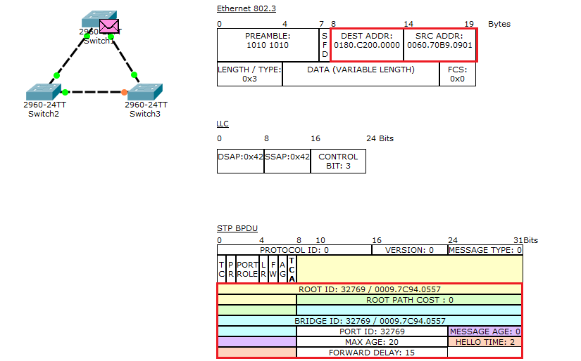 Основы компьютерных сетей. Тема №7. Протокол связующего дерева: STP - 19