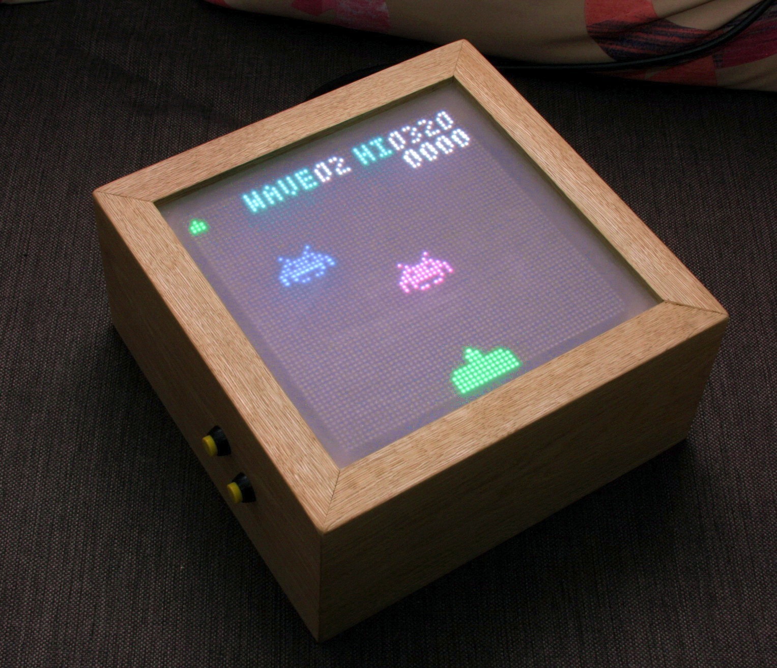 Backspace Invaders или как подключить светодиодный дисплей 64x64 к Arduino - 1