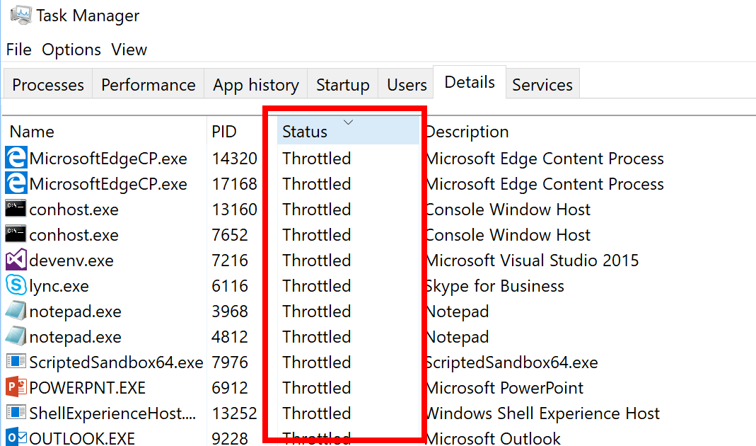 Windows 10 будет подавлять фоновые приложения - 3 Windows 10 будет подавлять фоновые приложения - 3