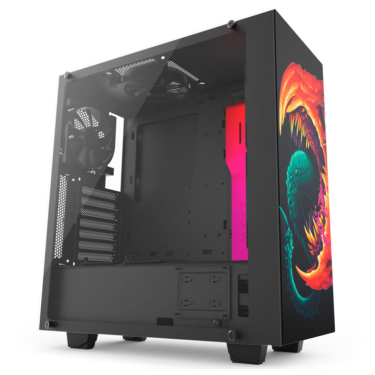 В Европе NZXT S340 Elite Hyper Beast (CA-S340E-HB) Limited Edition появится в мае, в России – в июне