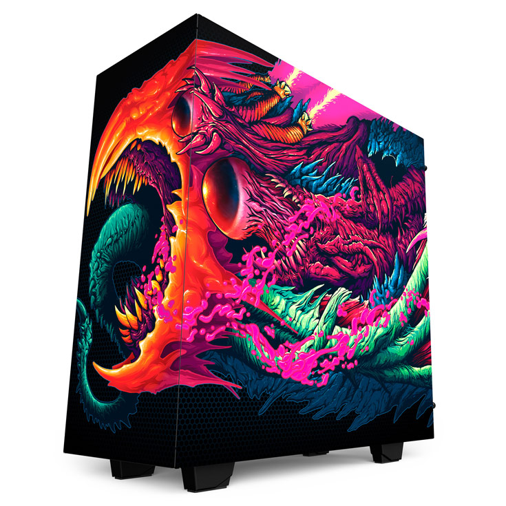 В Европе NZXT S340 Elite Hyper Beast (CA-S340E-HB) Limited Edition появится в мае, в России – в июне