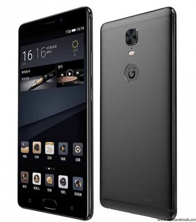 В Китае продажи Gionee M6S Plus начнутся 2 мая