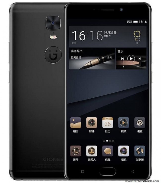 В Китае продажи Gionee M6S Plus начнутся 2 мая