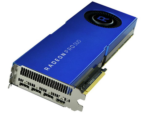 Продажи Radeon Pro Duo должны начаться в конце мая по цене $999