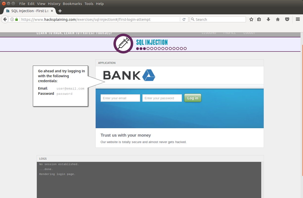 Hacksplaining — интерактивный курс по веб-уязвимостям - 5