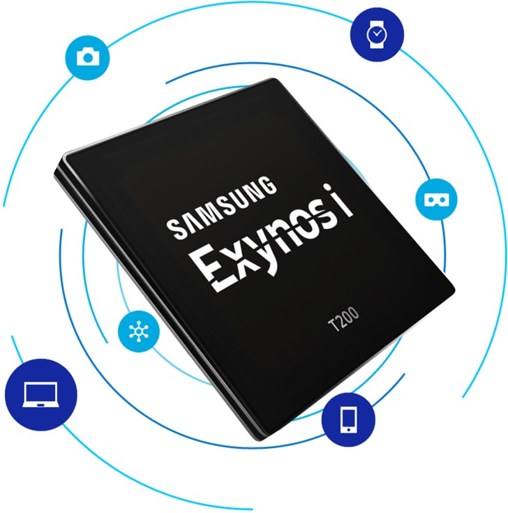 Однокристальная система Samsung Exynos i T200 предназначена для IoT