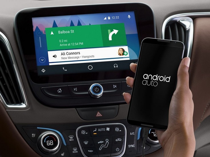 Chevrolet и Vauxhall внедряют поддержку Android Auto в новые автомобили