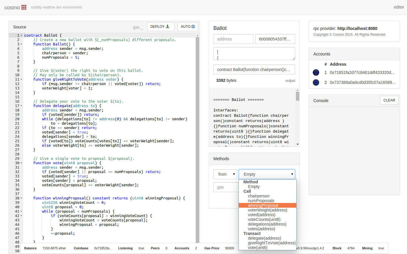 Dive into Ethereum - 6 cosmo_screenshot