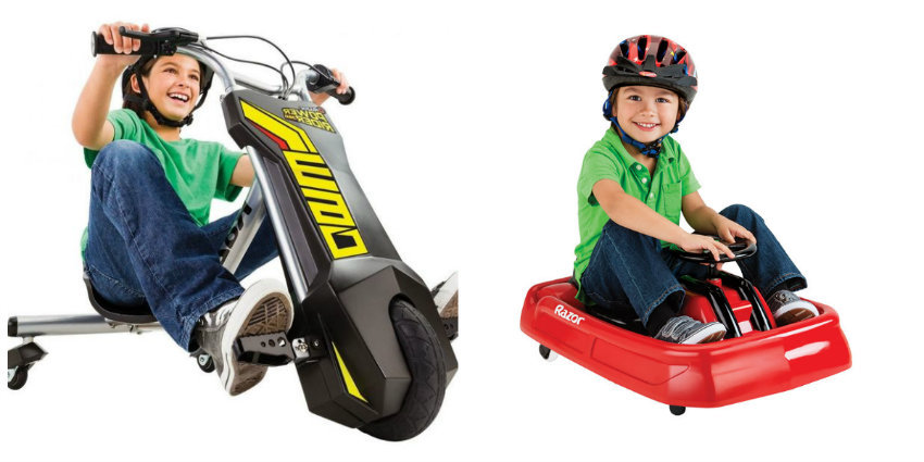 С детства на колесах: электроцикл и дрифтер от Razor для детей и подростков - 1