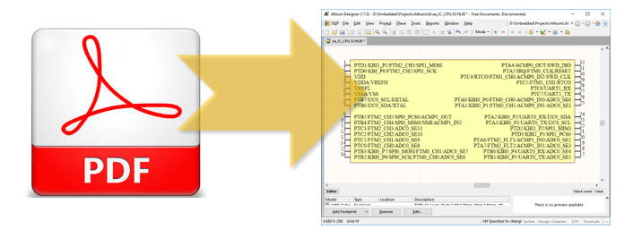 Автоматизированная генерация схемных компонентов из PDF файлов для Altium Designer - 1