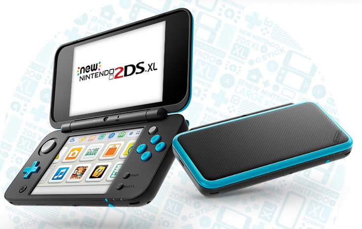 Представлена приставка Nintendo 2DS XL