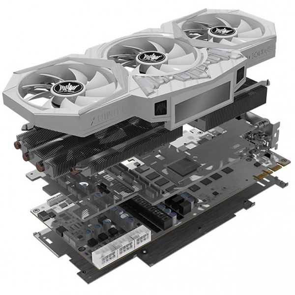 3D-карта KFA2 GeForce GTX 1080 Ti HOF 8 Pack Edition: трехслотовый кулер, встроенный дисплей и очень высокие частоты - 3