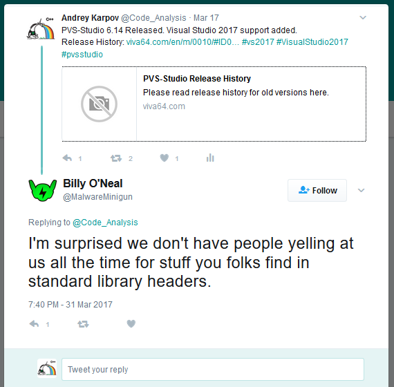 Как используя PVS-Studio можно улучшить Visual C++ 2017 Libraries - 2 Picture 1