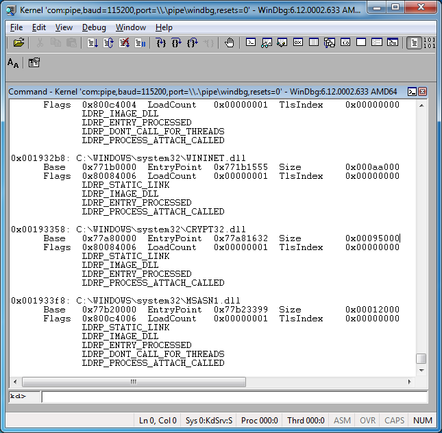Как удалённо отлаживать через WinDbg не включая отладочный режим Windows - 8 Как удалённо отлаживать через WinDbg не включая отладочный режим Windows - 8
