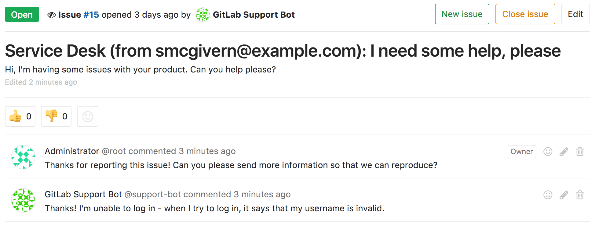 Вышел GitLab 9.1: Service Desk, Burndown Charts и канареечные развертывания - 3 Service Desk 1