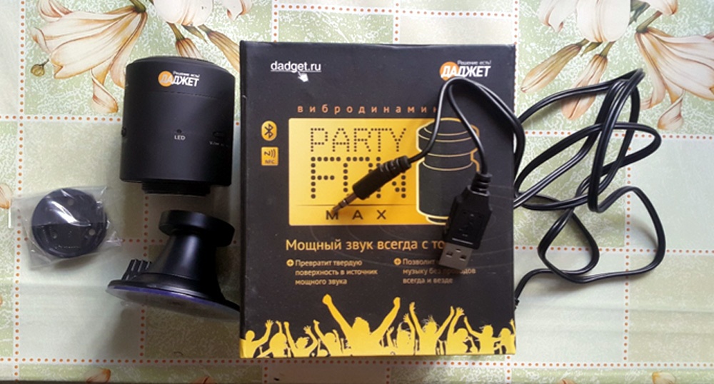 Как звучат разные предметы при помощи виброколонки PartyFON MAX - 2