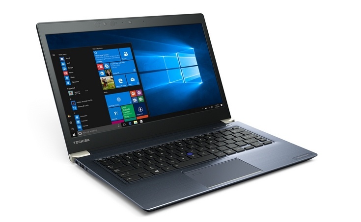 Ноутбук Toshiba Portege X30 соответствует стандартам MIL-SPEC-810G