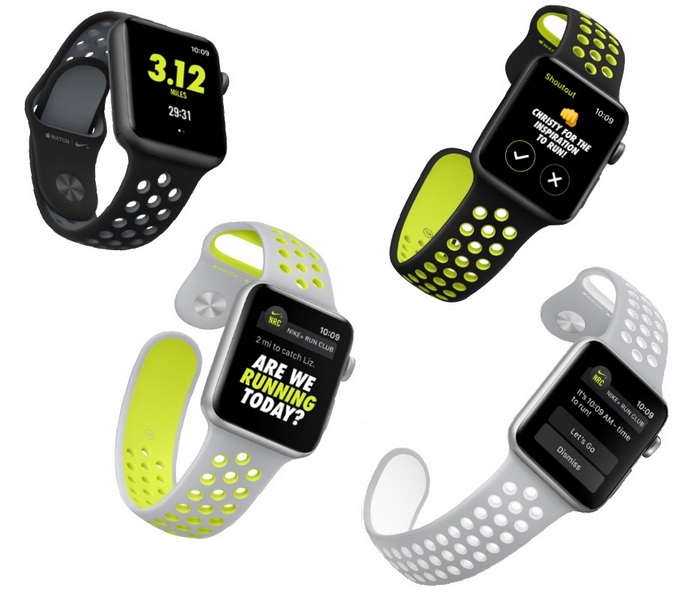 Умные часы Apple Watch Nike+