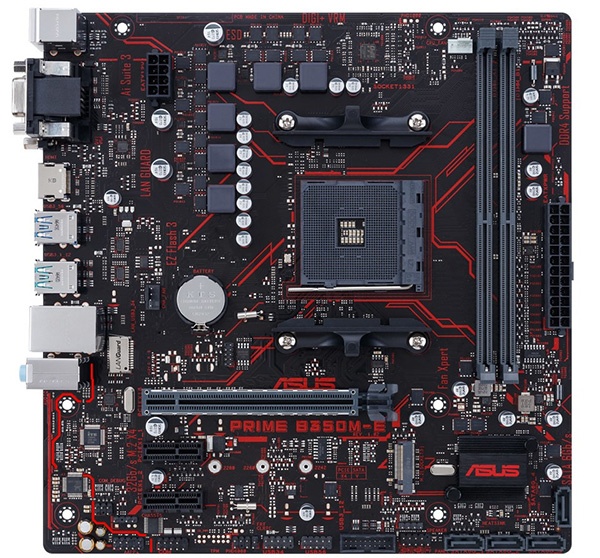 Asus Prime B350M-E