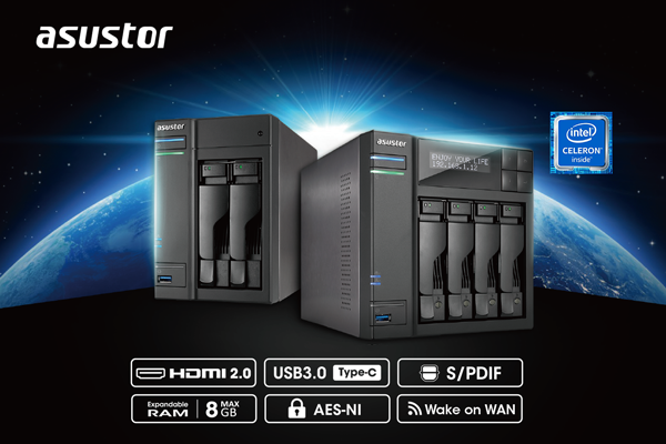 Представлены сетевые накопители Asustor AS6302T и AS6404T