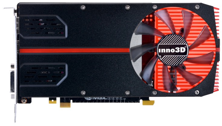 Модель Inno3D GeForce GTX 1050 Ti (1-Slot Edition) занимает лишь один слот расширения