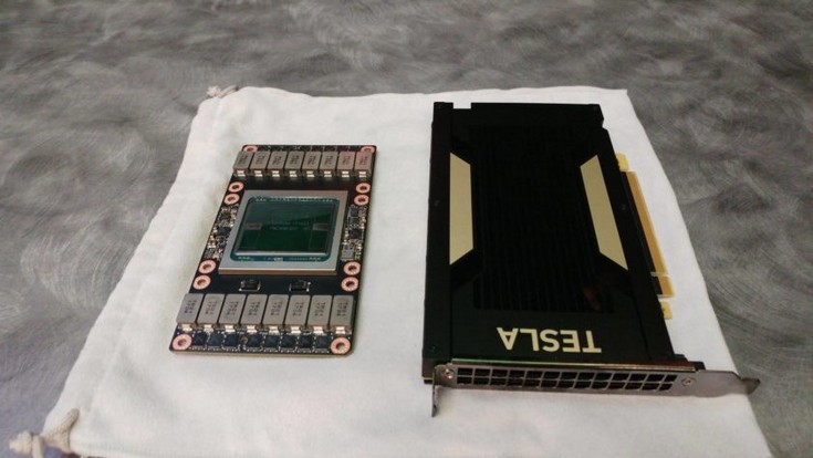 Nvidia показала модель Tesla V100 с вдвое меньшим TDP 