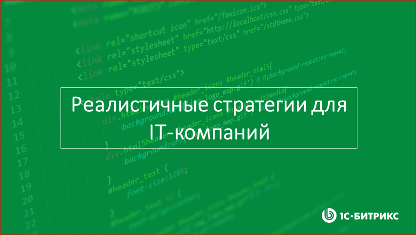 Реалистичные стратегии IТ-компании в кризис - 16