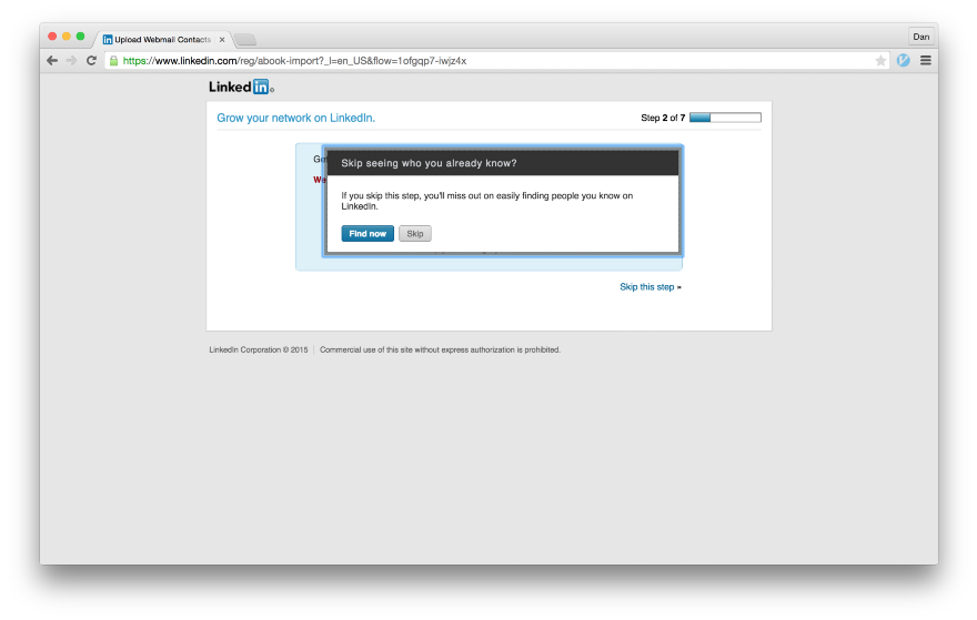 Тёмные паттерны LinkedIn или Почему вам спамят друзья, призывая зарегистрироваться в LinkedIn - 12 Тёмные паттерны LinkedIn или Почему вам спамят друзья, призывая зарегистрироваться в LinkedIn - 12