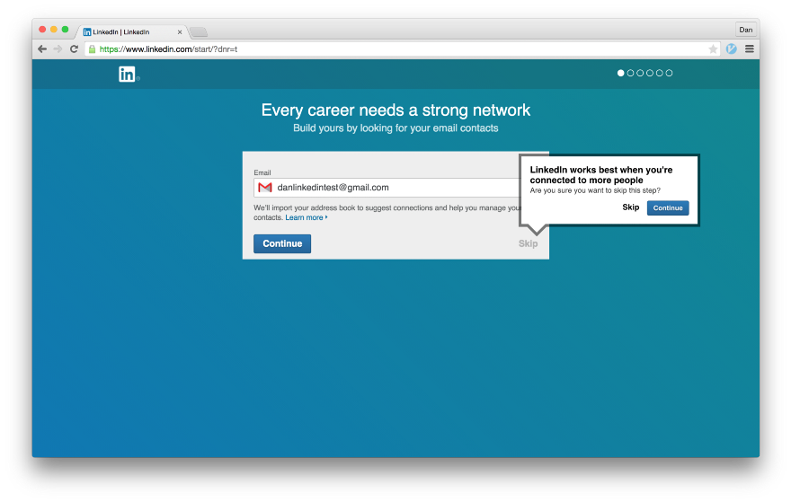 Тёмные паттерны LinkedIn или Почему вам спамят друзья, призывая зарегистрироваться в LinkedIn - 25 Тёмные паттерны LinkedIn или Почему вам спамят друзья, призывая зарегистрироваться в LinkedIn - 25