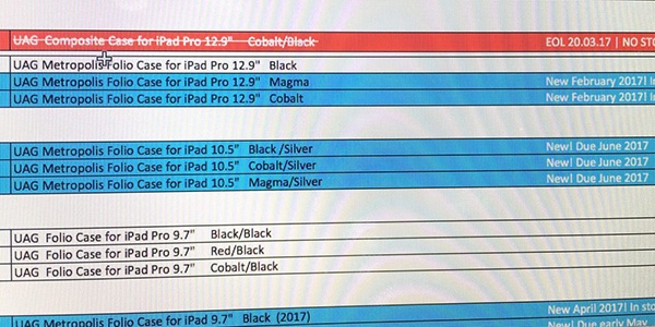 Apple готовит к выпуску iPad Pro 10.5